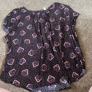 H&M short sleeve blouse/shirt